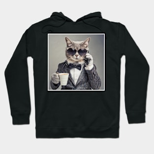 Fancy Cat Hoodie